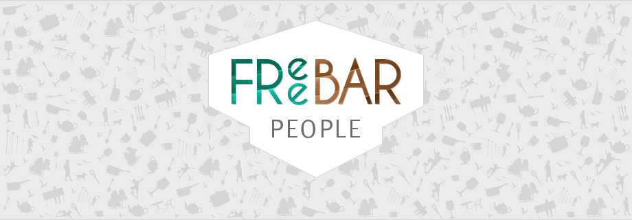 Версия логотипа «Free Bar People» для интернета